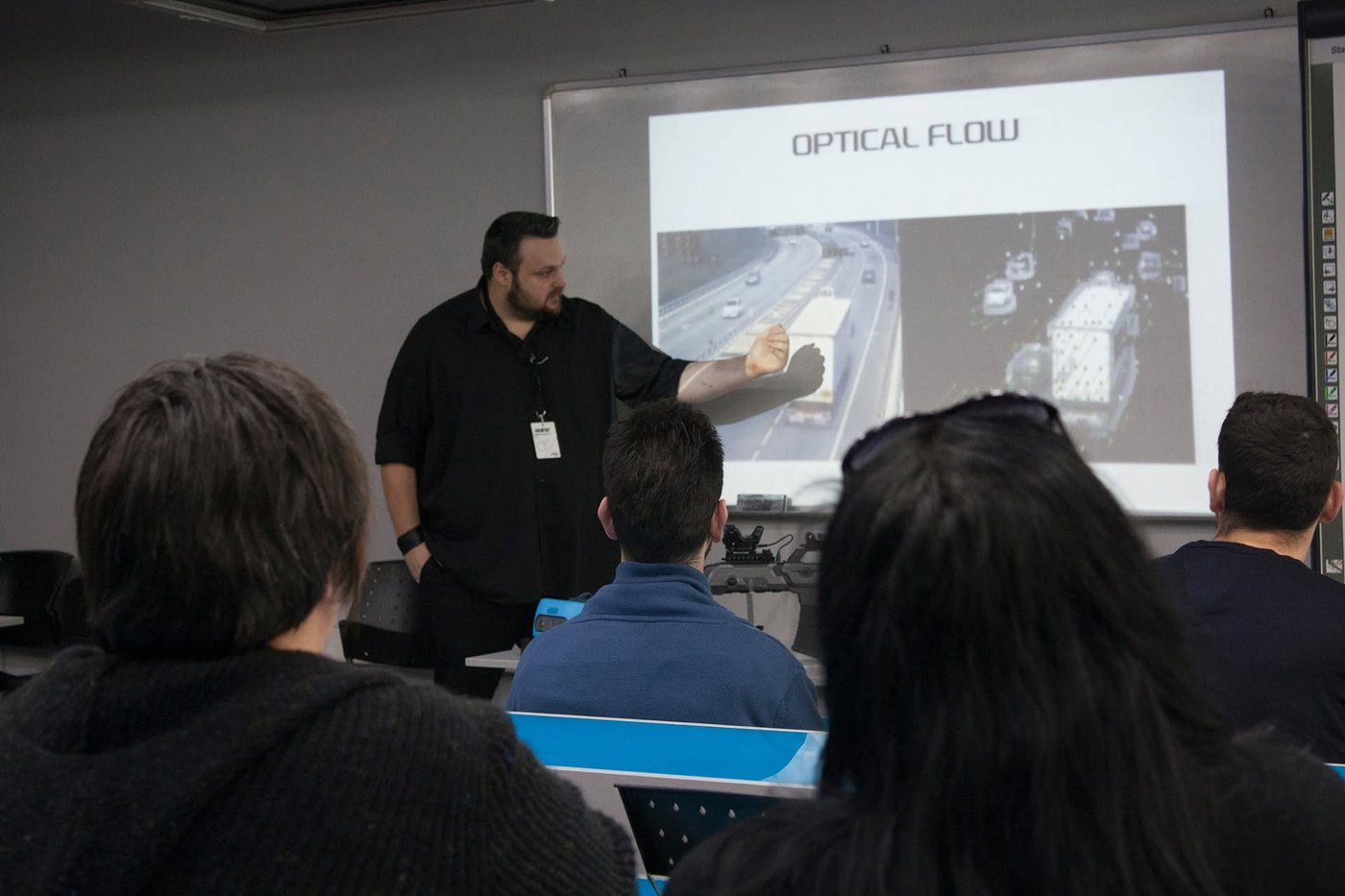 Lecture on optical flow and computer vision